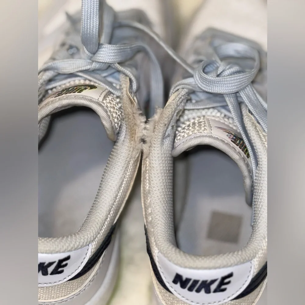 Nike Dunk Low 3D Swoosh Grey (GS) Size 4Y